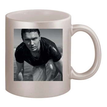 James Franco 11oz Metallic Silver Mug