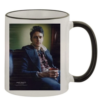 James Franco 11oz Colored Rim & Handle Mug