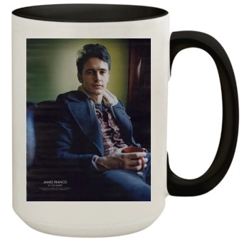 James Franco 15oz Colored Inner & Handle Mug