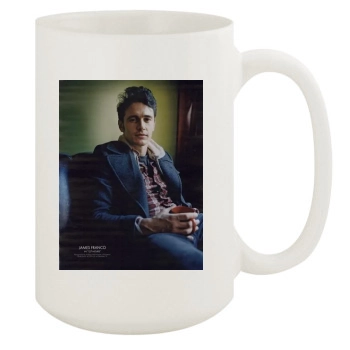 James Franco 15oz White Mug