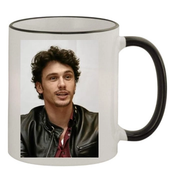 James Franco 11oz Colored Rim & Handle Mug