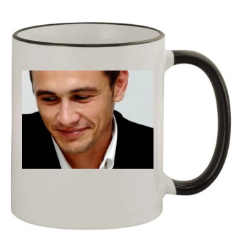 James Franco 11oz Colored Rim & Handle Mug