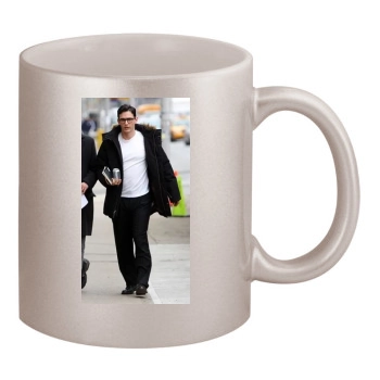 James Franco 11oz Metallic Silver Mug