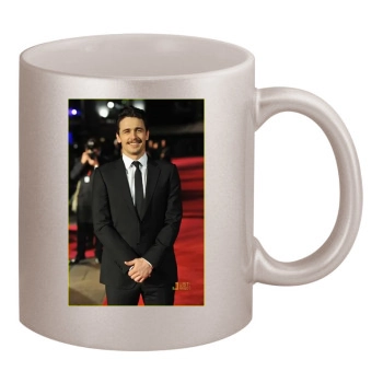 James Franco 11oz Metallic Silver Mug