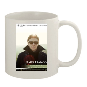 James Franco 11oz White Mug