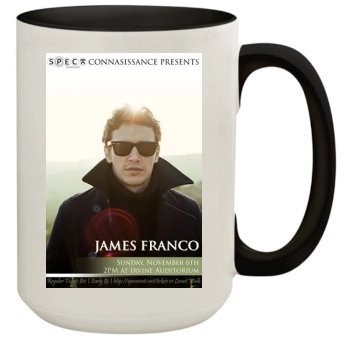 James Franco 15oz Colored Inner & Handle Mug