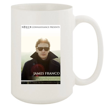 James Franco 15oz White Mug