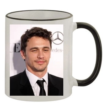 James Franco 11oz Colored Rim & Handle Mug