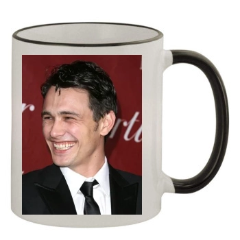 James Franco 11oz Colored Rim & Handle Mug