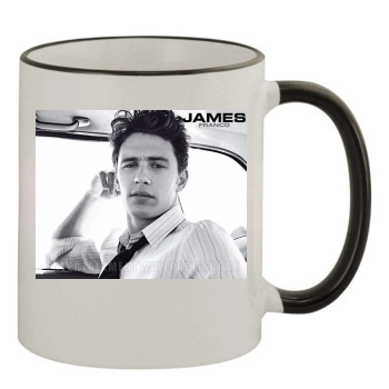 James Franco 11oz Colored Rim & Handle Mug