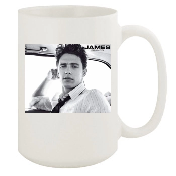 James Franco 15oz White Mug