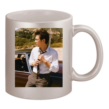 James Franco 11oz Metallic Silver Mug