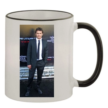 James Franco 11oz Colored Rim & Handle Mug