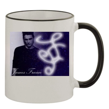 James Franco 11oz Colored Rim & Handle Mug