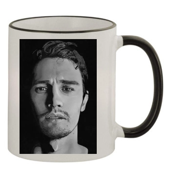 James Franco 11oz Colored Rim & Handle Mug