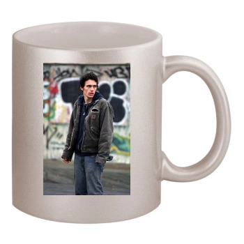 James Franco 11oz Metallic Silver Mug