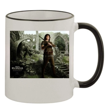 James Franco 11oz Colored Rim & Handle Mug