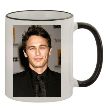 James Franco 11oz Colored Rim & Handle Mug