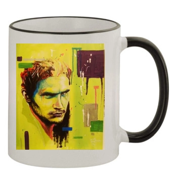 James Franco 11oz Colored Rim & Handle Mug
