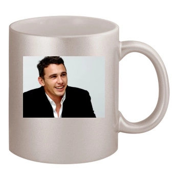 James Franco 11oz Metallic Silver Mug