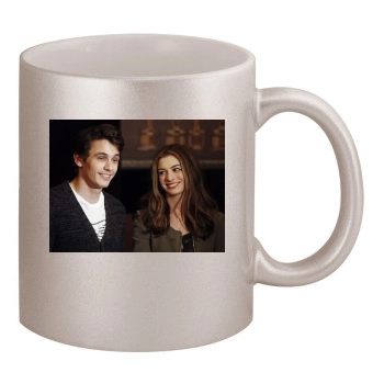 James Franco 11oz Metallic Silver Mug