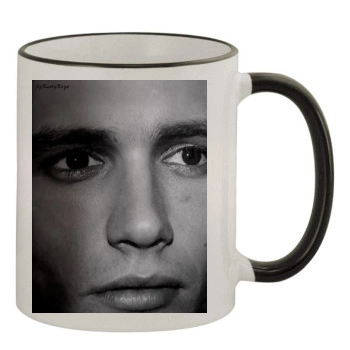 James Franco 11oz Colored Rim & Handle Mug