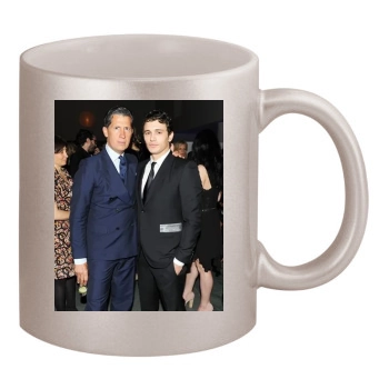 James Franco 11oz Metallic Silver Mug