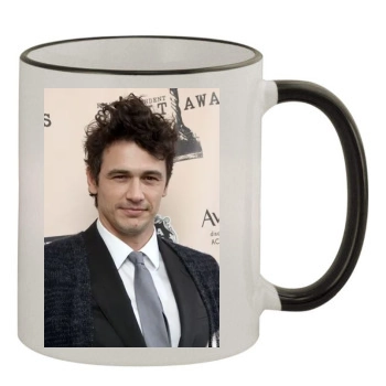 James Franco 11oz Colored Rim & Handle Mug