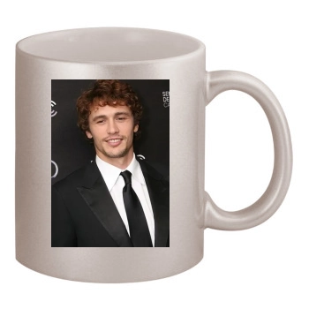 James Franco 11oz Metallic Silver Mug