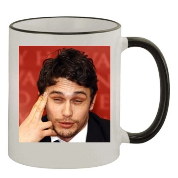 James Franco 11oz Colored Rim & Handle Mug