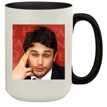 James Franco 15oz Colored Inner & Handle Mug