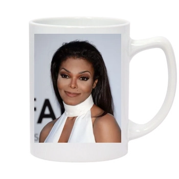 Janet Jackson 14oz White Statesman Mug