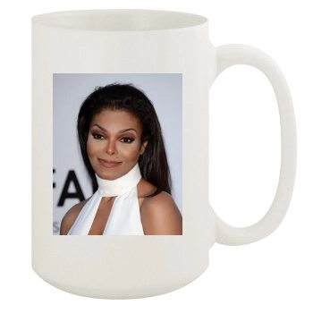 Janet Jackson 15oz White Mug