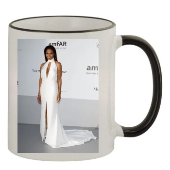 Janet Jackson 11oz Colored Rim & Handle Mug