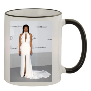 Janet Jackson 11oz Colored Rim & Handle Mug