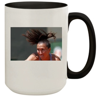 Jelena Jankovic 15oz Colored Inner & Handle Mug