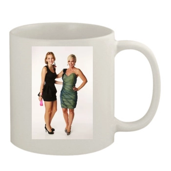 Jennie Garth 11oz White Mug