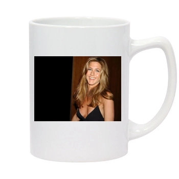 Jennifer Aniston 14oz White Statesman Mug