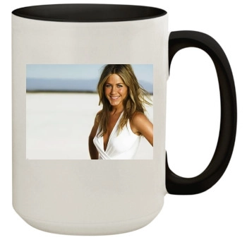 Jennifer Aniston 15oz Colored Inner & Handle Mug