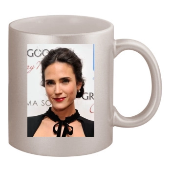 Jennifer Connelly 11oz Metallic Silver Mug