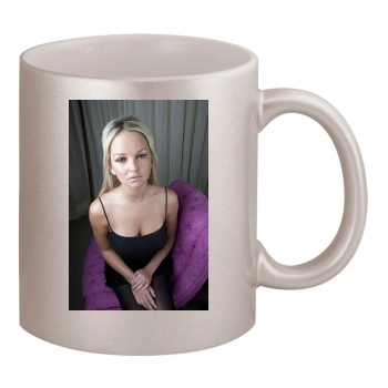 Jennifer Ellison 11oz Metallic Silver Mug