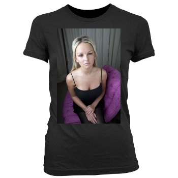 Jennifer Ellison Women's Junior Cut Crewneck T-Shirt