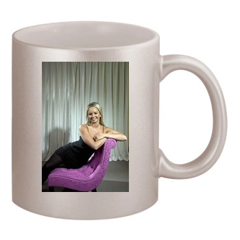 Jennifer Ellison 11oz Metallic Silver Mug