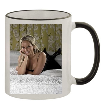 Jennifer Ellison 11oz Colored Rim & Handle Mug