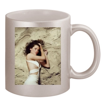 Jennifer Garner 11oz Metallic Silver Mug