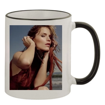 Jennifer Garner 11oz Colored Rim & Handle Mug