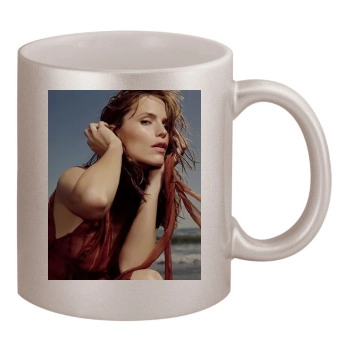 Jennifer Garner 11oz Metallic Silver Mug