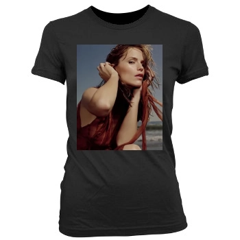 Jennifer Garner Women's Junior Cut Crewneck T-Shirt