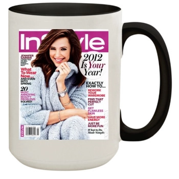 Jennifer Garner 15oz Colored Inner & Handle Mug