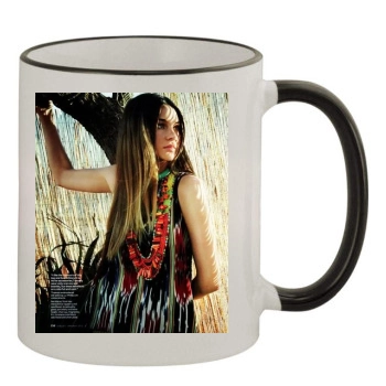 Jennifer Garner 11oz Colored Rim & Handle Mug